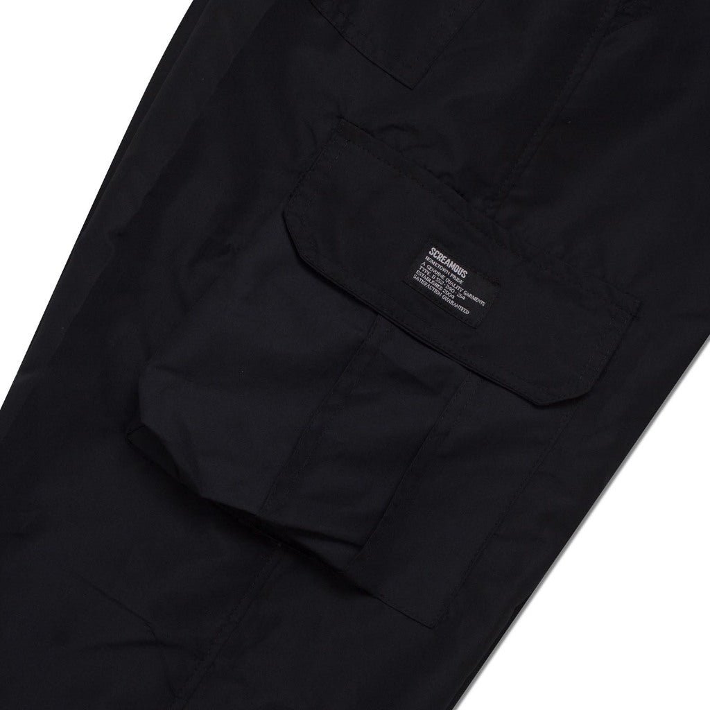 Long Pants Cargo SIERA BLACK Regular Fit