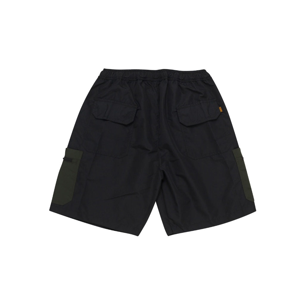 Board Short Cargo Pants HOVLIK BLACK ARMY