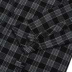 Load image into Gallery viewer, Flannel OMAR BLACK MISTY
