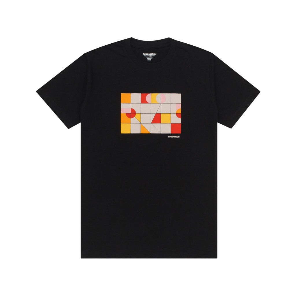 T-Shirt PUZZLE CROWN BLACK