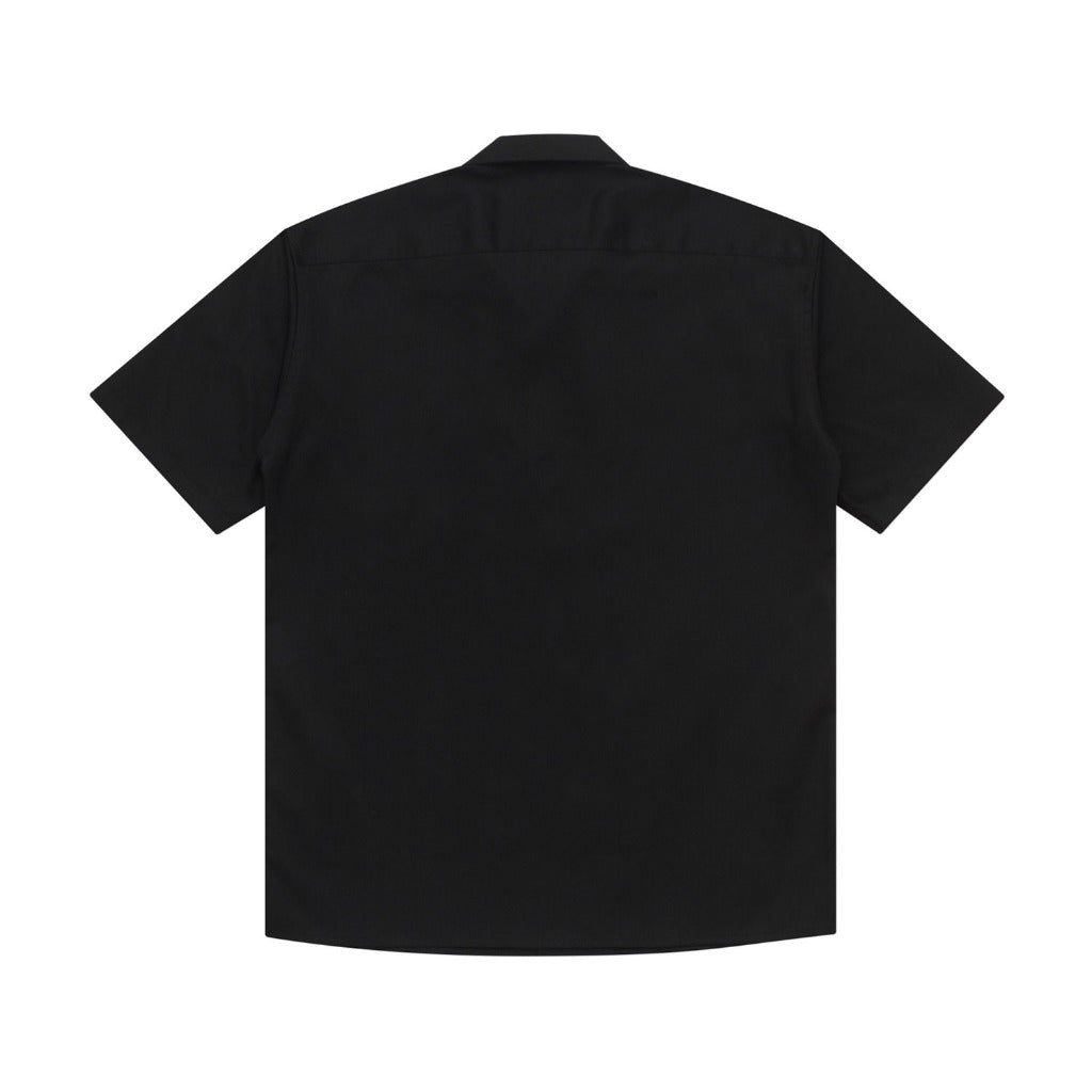 Shortsleeve Shirt Open Collar SADE BLACK