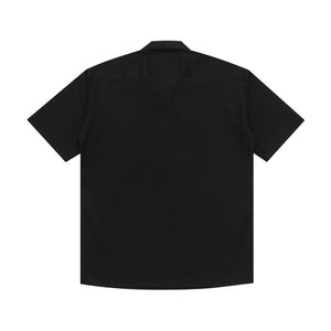 Shortsleeve Shirt Open Collar SADE BLACK
