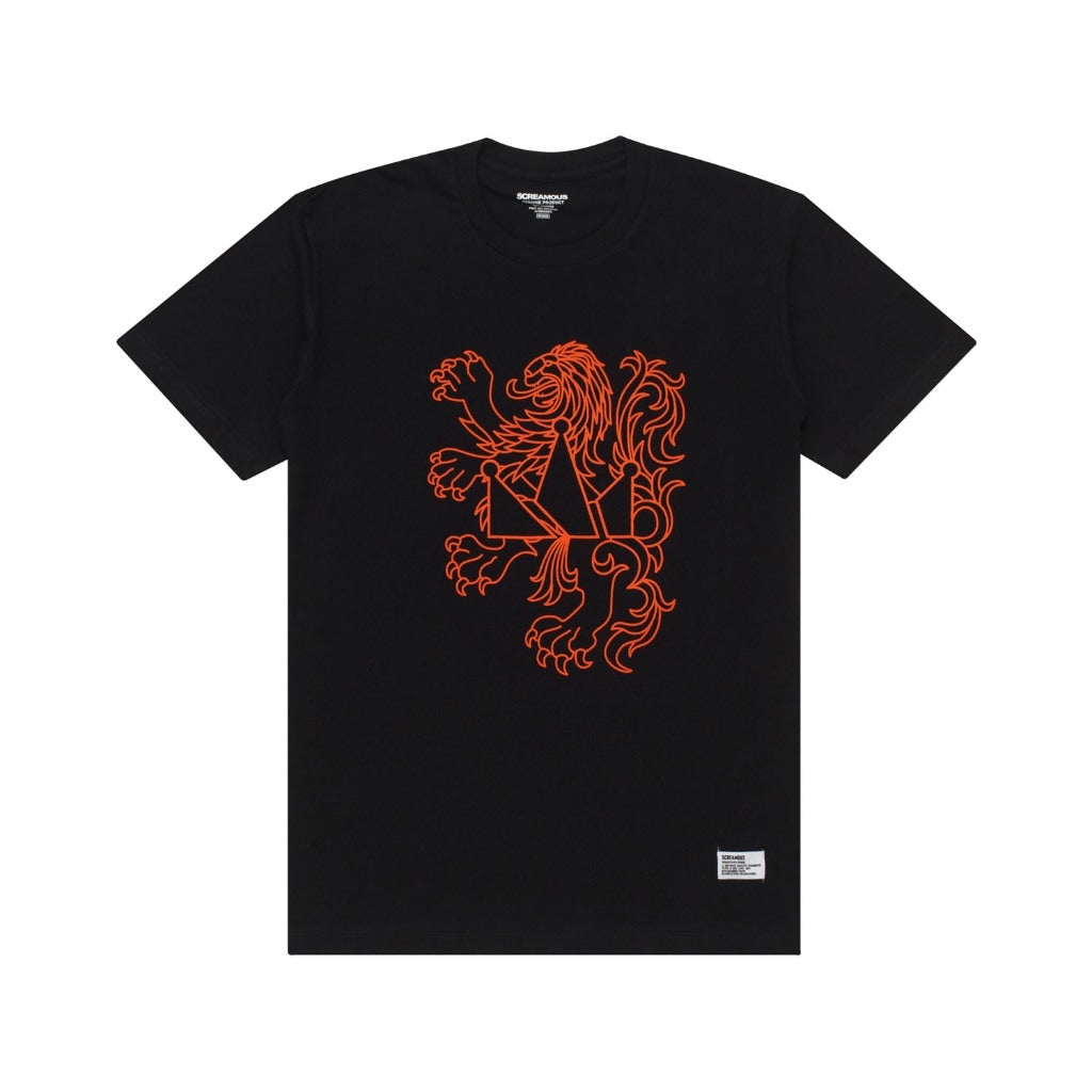 EURO SERIES 2024 T-Shirt NETHERLANDS FOOTBALL BLACK