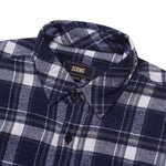 Load image into Gallery viewer, Flannel CHERNI NAVY WHITE

