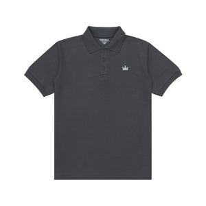 Polo Shirt CROWN DARK GREY DRK GRY