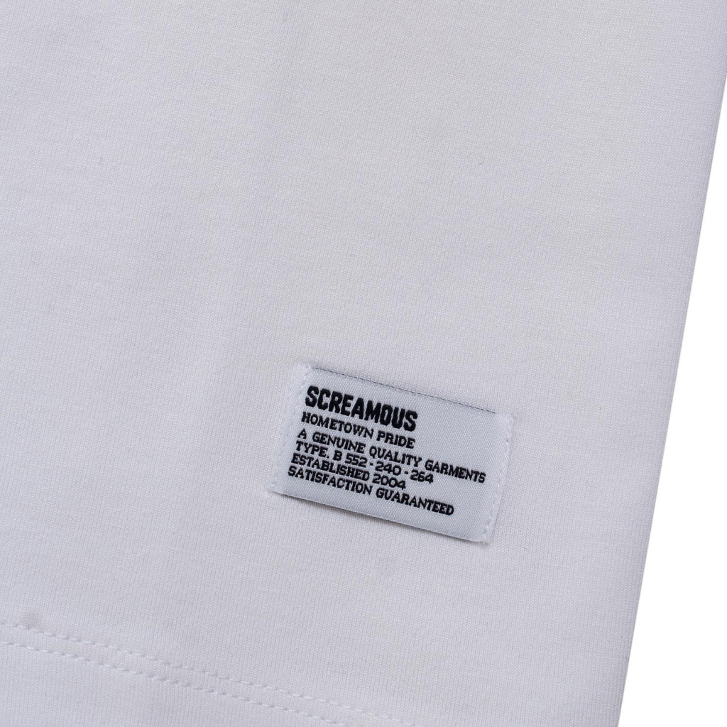 GAMESOME T-Shirt RACE FLAG WHITE