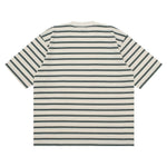 Load image into Gallery viewer, T-Shirt Stripe OVERSIZED GENAR GREEN WHITE
