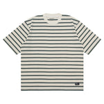 Load image into Gallery viewer, T-Shirt Stripe OVERSIZED GENAR GREEN WHITE
