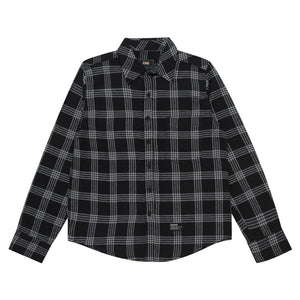 Flannel TOM BLACK GREY