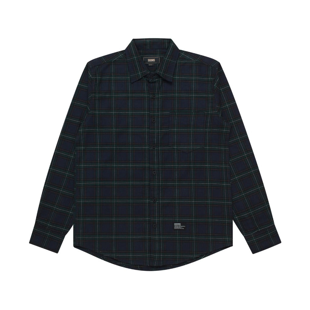 Flannel LEGIA NAVY GREEN