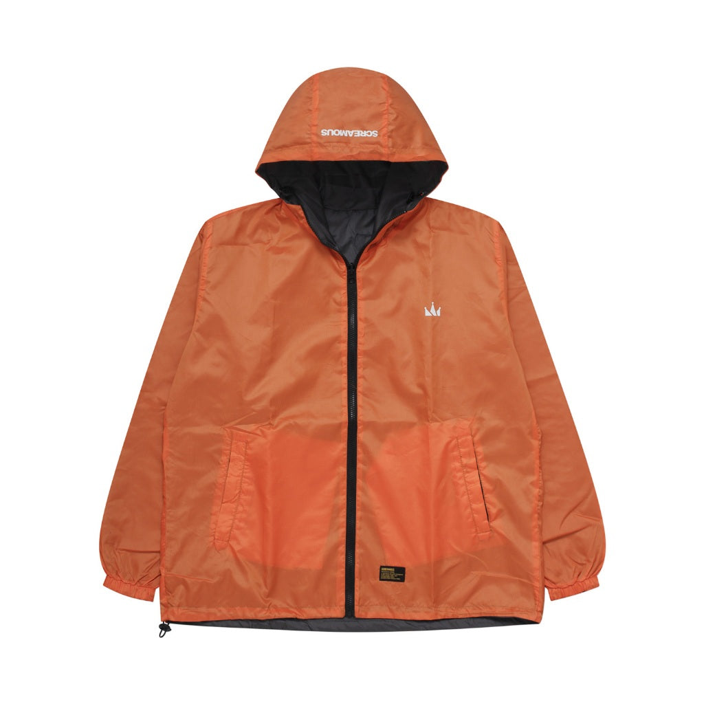 Reversible Jacket ARILE ORANGE - DARK GREY