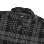 Load image into Gallery viewer, Flannel QUANES BLACK GREY
