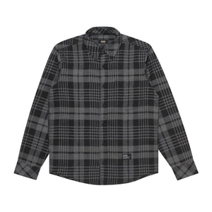 Flannel QUANES BLACK GREY