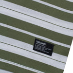 Load image into Gallery viewer, T-Shirt Stripe FILBERT GREEN WHITE
