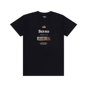 T-Shirt RETRO MEDIA BLACK