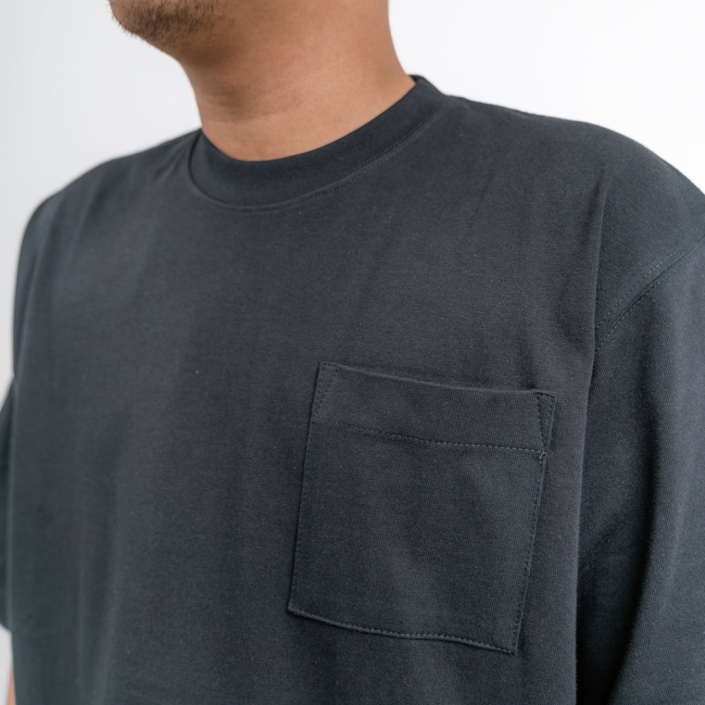 T-Shirt Pocket OVERSIZED 16s Jota Black