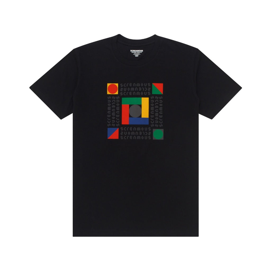 T-Shirt PANEL BLACK