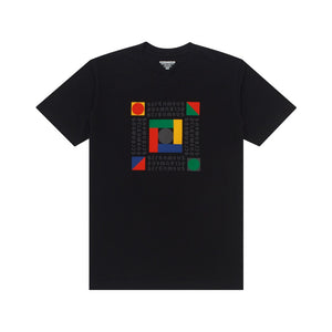 T-Shirt PANEL BLACK