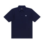 Load image into Gallery viewer, Polo Shirt CROWN WHITE NAVY BLUE
