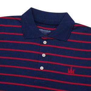 Polo Shirt Stripe MORD NAVY RED