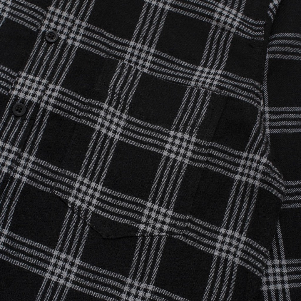 Flannel TOM BLACK GREY