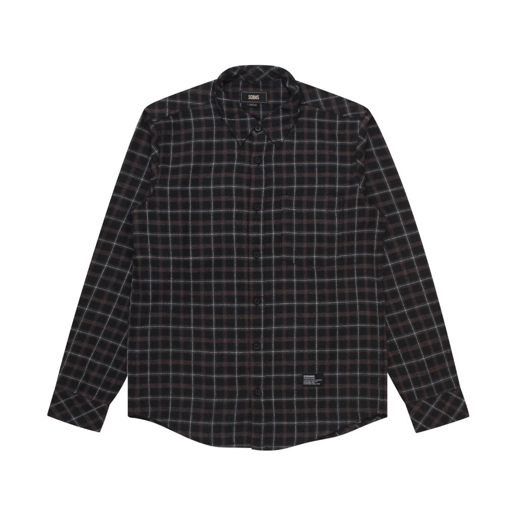 Flannel DYLAN BLACK WHITE