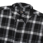 Load image into Gallery viewer, Flannel MOTEZ BLACK WHITE
