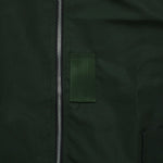 Load image into Gallery viewer, Bomber Canvas Jacket STENCIL FOREST GREEN
