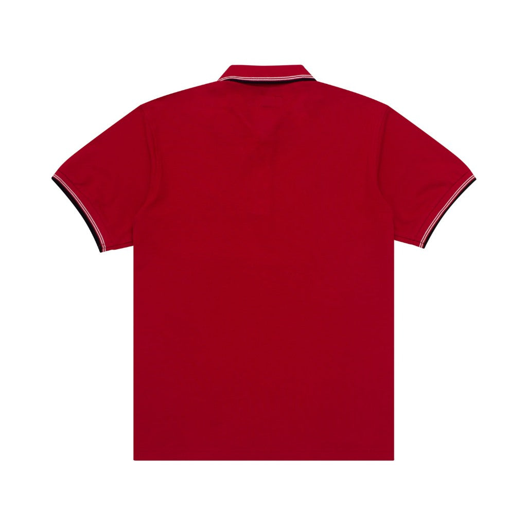 Polo Shirt CROWN LINE WHITE RED