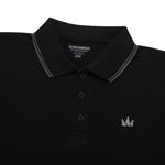 Load image into Gallery viewer, Polo Shirt CROWN LINE GREY BLACK
