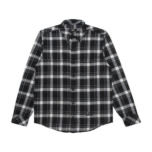 Flannel MOTEZ BLACK WHITE