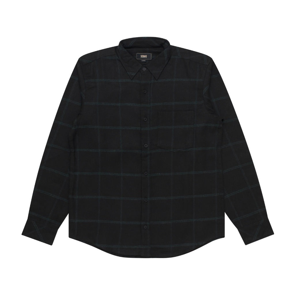 Flannel MEJBRI BLACK GREEN