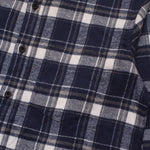 Load image into Gallery viewer, Flannel CHERNI NAVY WHITE
