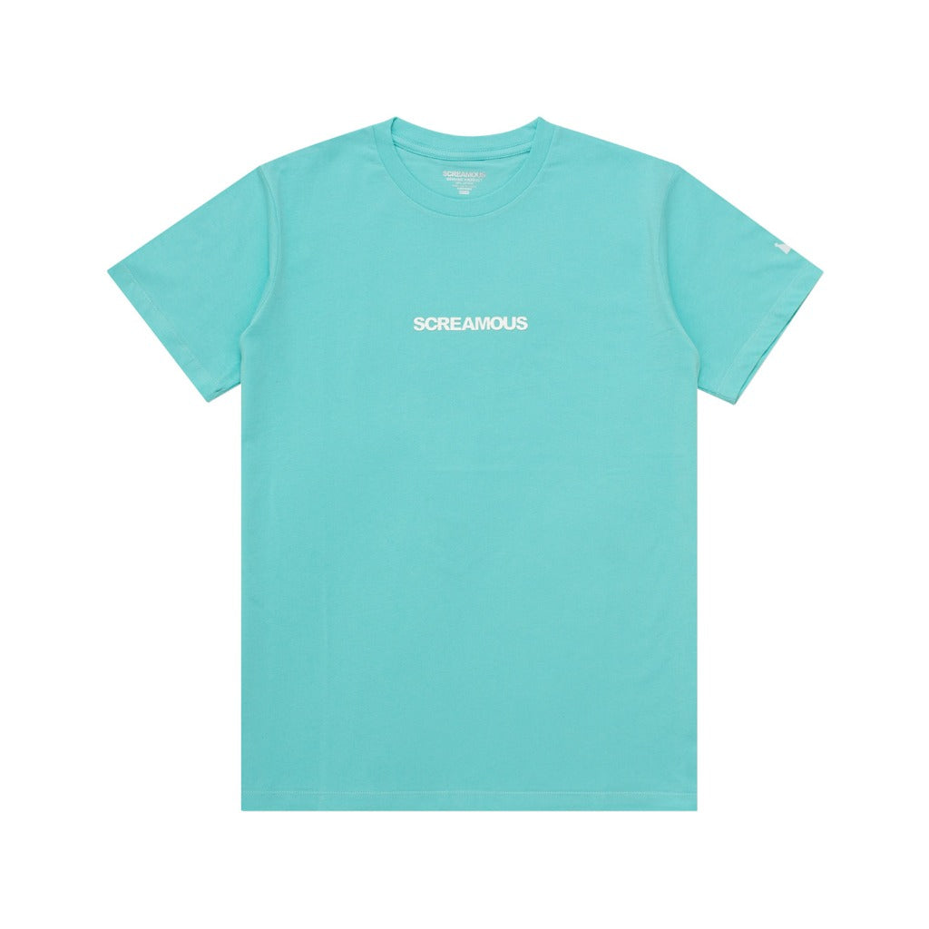 T-Shirt LEGEND TINY ON WHITE AQUA SKY