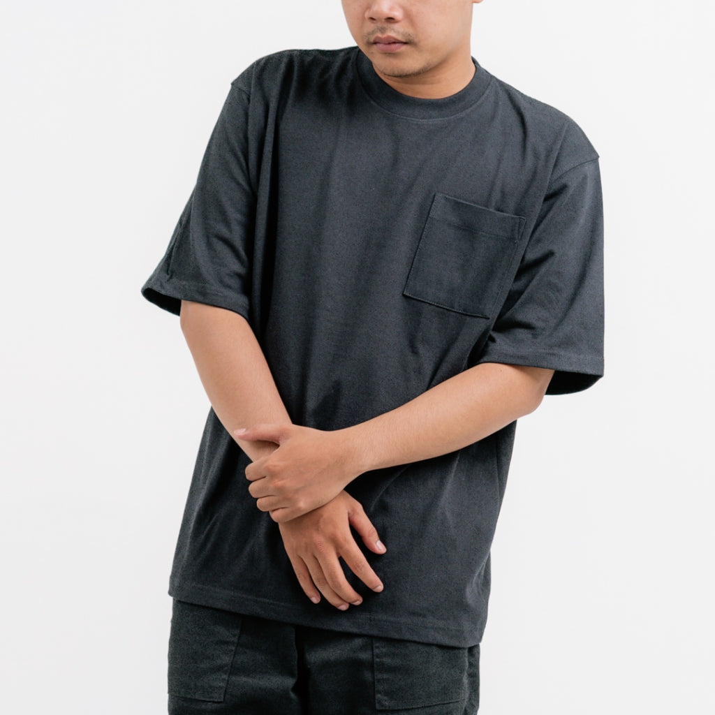 T-Shirt Pocket OVERSIZED 16s Jota Black