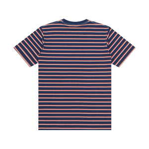 T-Shirt Stripe PATRICK NAVY ORANGE