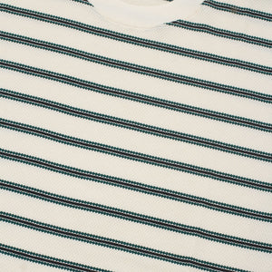 T-Shirt Stripe OVERSIZED GENAR GREEN WHITE