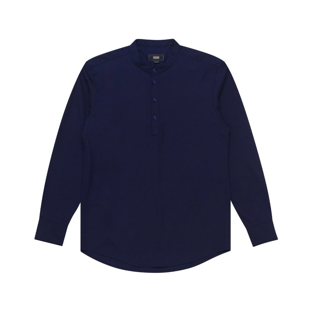 Longsleeve Shirt FORDEN NAVY BLUE