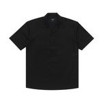 Load image into Gallery viewer, Shortsleeve Shirt Open Collar SADE BLACK
