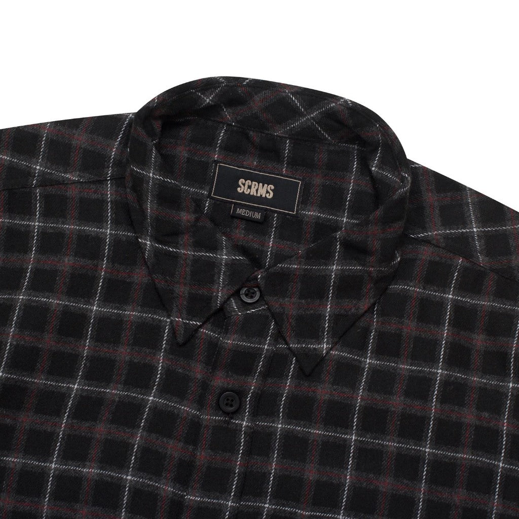 Flannel DYLAN BLACK WHITE