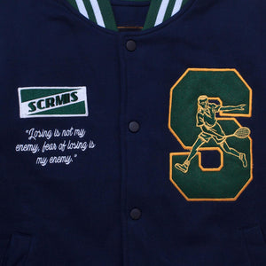 Jacket Varsity CROWNS NAVY BLUE