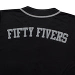 Load image into Gallery viewer, T-Shirt BaseBall FIFTY FIVERS BLACK REFLECTIVE
