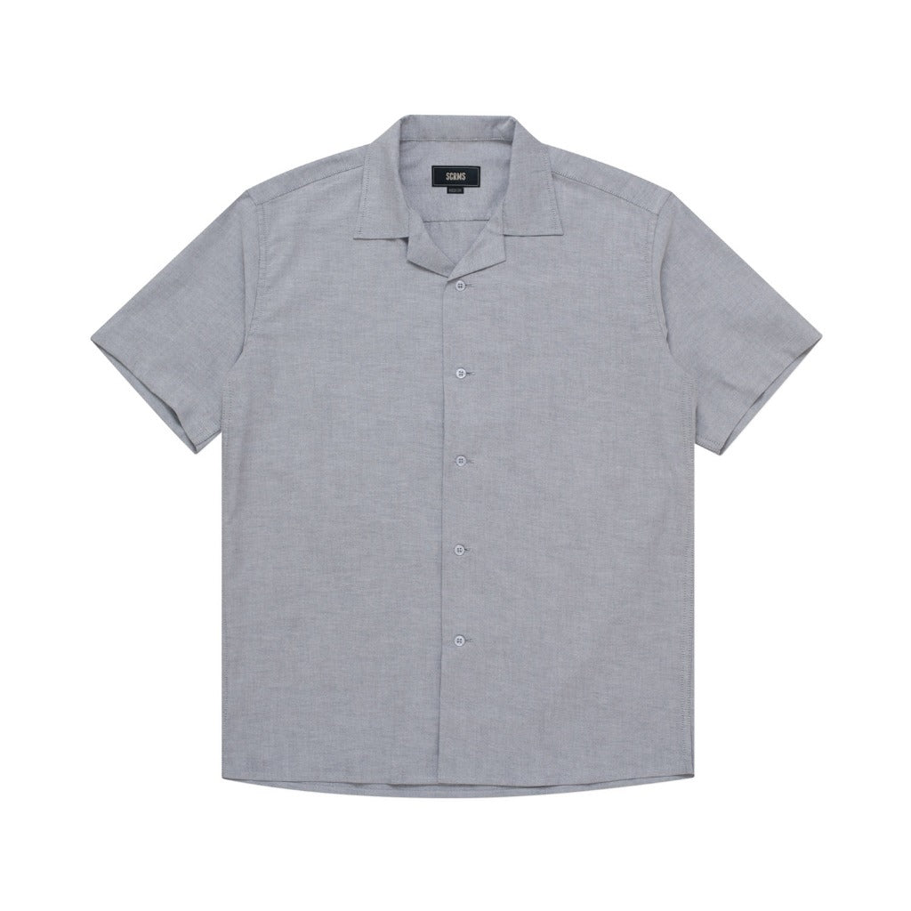 Shortsleeve Shirt Open Collar SADE GREY