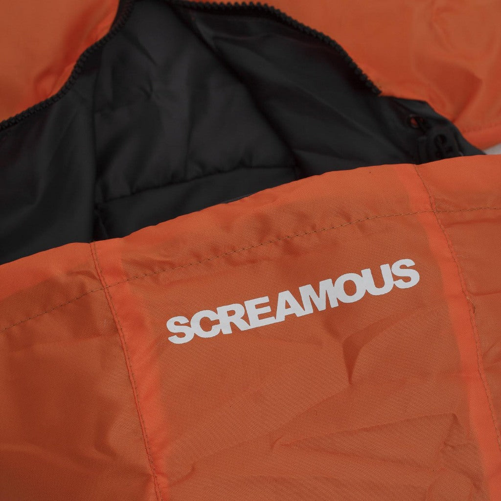 Reversible Jacket ARILE ORANGE - DARK GREY