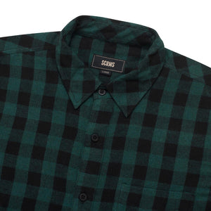 Flannel HOUSEM BLACK GREEN