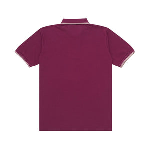 Polo Shirt CROWN LINE SILVER MAROON