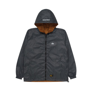 Reversibel Jacket ARILE DARK BROWN - DARK GREY