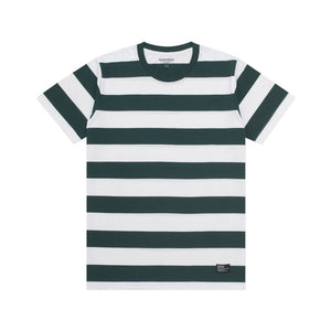 T-Shirt Stripe RENHA WHITE GREEN