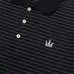 Load image into Gallery viewer, Polo Shirt Stripe MARIO BLACK MISTY
