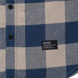 Flannel APSWIL NAVY CREAM